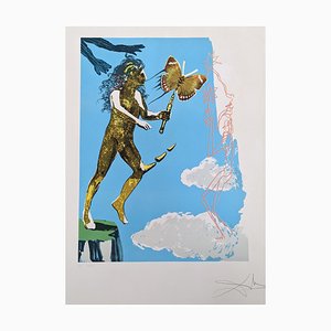 Salvador Dali, The Magic Butterfly, 1970er, Lithographie