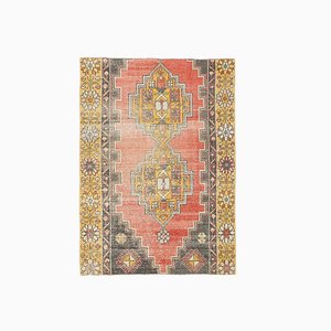 Tapis Turc Rose et Jaune