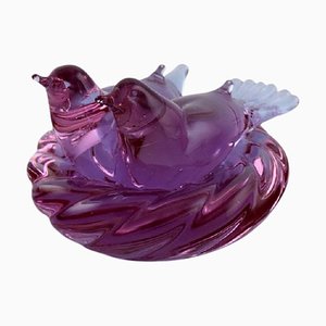 Sculpture de Murano en Verre par Archimedes Seguso, Venise, 1970s