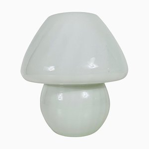 Murano Glass Mushroom Table Lamp attributed to Vetri D‘arte, Italy, 1970s