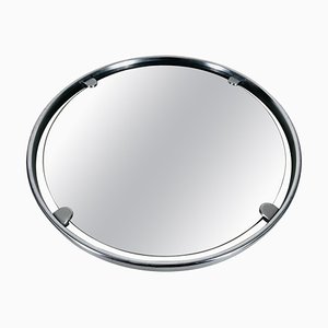 Aluminium Mirror attributed to Hillebrand, Germany, 1960s