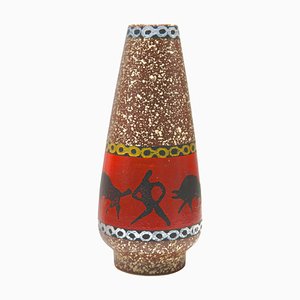 Vaso 45-40 vintage in ceramica, 1965
