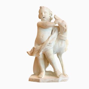 Roman Baroque Marble Sculpture