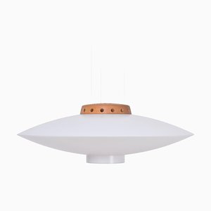 Mid-Century Modern UFO Hängelampe von Uno & Östen Kristiansson für Luxus, 1960er