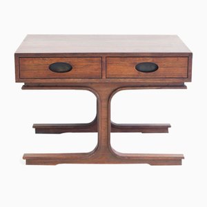 Hardwood Side Table by Gianfranco Frattini for Bernini, 1960s