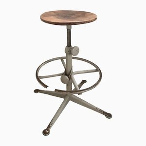 Ahrend the Circle Original Drawing Table Stool by Friso Kramer for Ahrend De Cirkel, 1960s