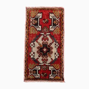 Small Vintage Turkish Wool Rug