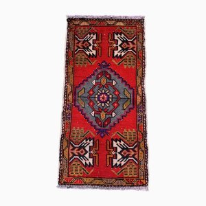 Small Vintage Turkish Rug in Wool