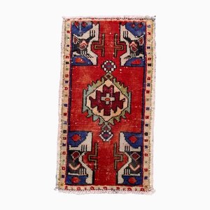 Small Vintage Turkish Rug in Wool