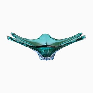 Large Mid-Century Italian Vase in Murano Glass from Made Murano Glass, 1960s