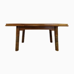 Brutalist Dining Table attributed to Charles Dudouyt, 1940s