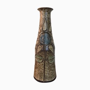 Vaso in ceramica a forma di girasole di Hannie Mein, XX secolo