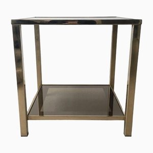 23-Carat Gold-Plated Side Table from Maison Jansen, 1960s