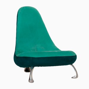 Green Microfiber Chi Armchair from Leolux