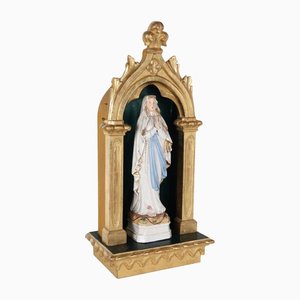 Aedicule in Carved and Giltwood
