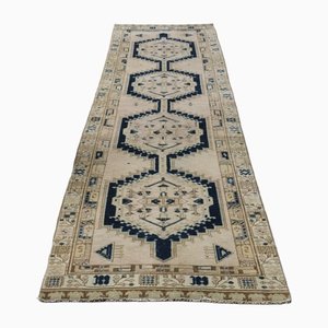 Vintage Turkish Wool Runner Rug, Anatolia, 1960s