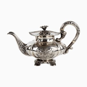Silver Teapot, Riga, Russian Empire, 1844