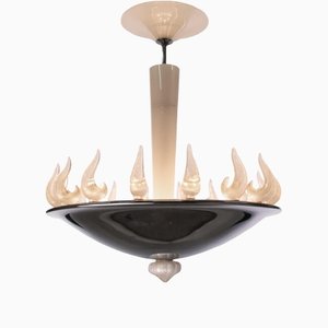 Murano Glass Flame Chandelier ELIO by Marco Mencacci for Barovier & Toso
