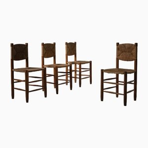 Bauche N ° 19 Stühle für Steph Simon von Charlotte Perriand, Frankreich, 1930er, 4er Set