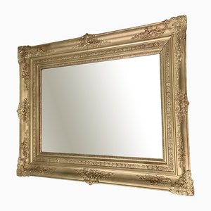 Rokoko Spiegel mit goldenem Rahmen, 20. Jh