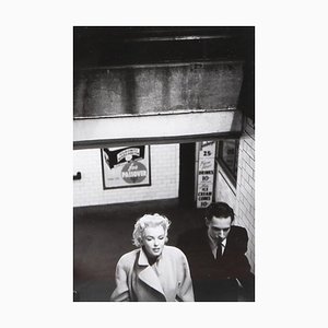 Michael Ochs, Marilyn à Grand Central Station, 20ème Siècle, Photographie