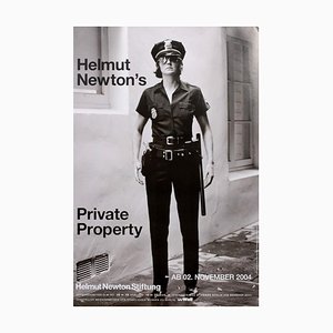 Póster de Helmut Newton, propiedad privada, siglo XX