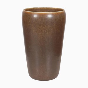 Brown Vase by Eva Stæhr Nielsen for Saxbo