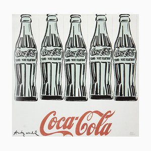 Andy Warhol, Five Coke Bottles, siglo XX, Litografía