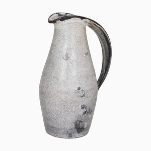 Gray Pitcher with Handle by Svend Hammershøj for Kähler