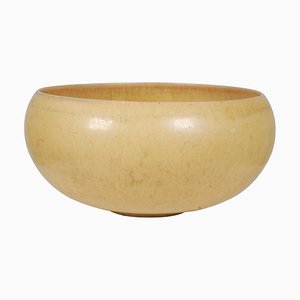 Yellow Stoneware Bowl from Saxbo