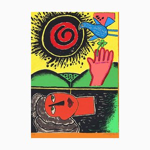 Corneille, Composition, 2002, Lithographie