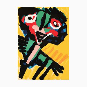 Karel Appel, Sans titre, 20ème Siècle, Lithographie