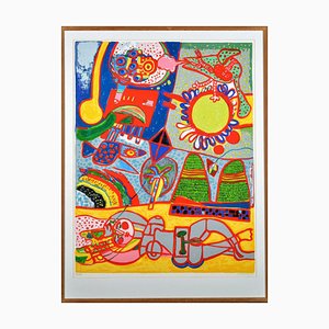 Corneille, Love in the Sun, Late 20th or Early 21st Century, Lithograph
