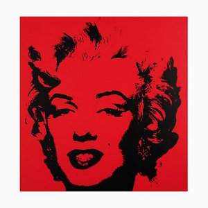 Andy Warhol, Golden Marilyn, 20. Jahrhundert, Farbserigrafie