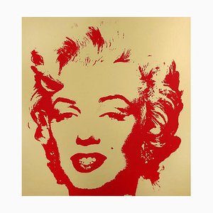Andy Warhol, Golden Marilyn, XX secolo, serigrafia a colori