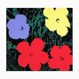 Andy Warhol, Fleurs, 20ème Siècle, Sérigraphie