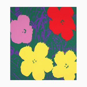 Andy Warhol, Fleurs, 20ème Siècle, Sérigraphie