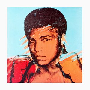 Andy Warhol, Muhammad Ali, 20. Jahrhundert, Kunstdruck