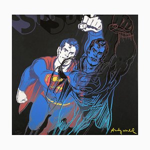 Andy Warhol, Superman Blue, 20. Jahrhundert, Lithographie