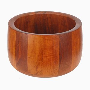 Teak Wood Massic Bowl from Jens Harald Quistgaard