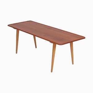 Teakholz Couchtisch von Hans J. Wegner für Andreas Tuck