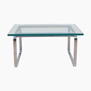 Coffee Table in Steel and Glass by Jørgen Kastholm for Kill International