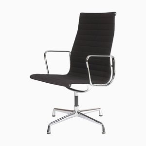 Black Hopsak Fabric EA-109 Chair by Charles Eames for Vitra