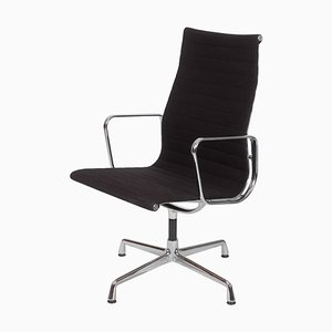Black Hopsak Fabric EA-108 Chair by Charles Eames for Vitra