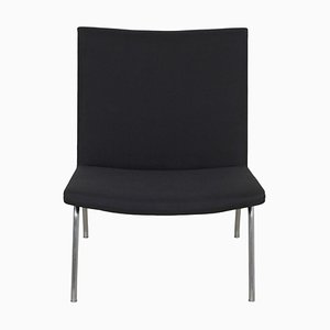 Black Fabric AP-40 Airport Chair by Hans J. Wegner