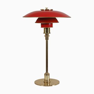 Red Anniversary 3/2 Table Lamp by Poul Henningsen for Louis Poulsen