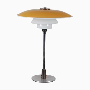 Ph 4,5/4 Table Lamp with Nickel-Plated Brass Frame by Poul Henningsen for Louis Poulsen