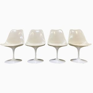 Modell 151 Tulip Stühle von Eero Saarinen für Knoll, 1950er, 4er Set