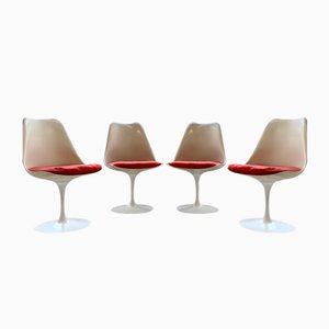 Tulip Chair Model 151 by Eero Saarinen for Knoll, 1950s, Set of 4