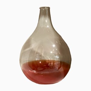 Vaso vintage in vetro di Murano di Carlo Moretti, Italia, anni '70